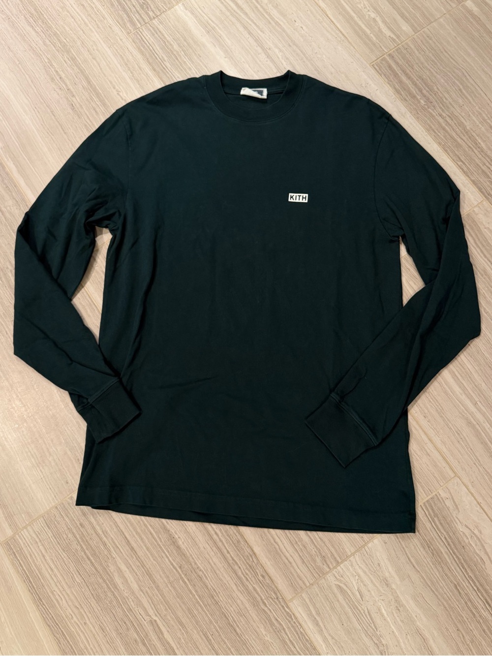 Kith LAX Long Sleeve Logo Tee, Size XS